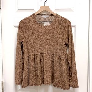 Leopard / Cheetah Print Shirt